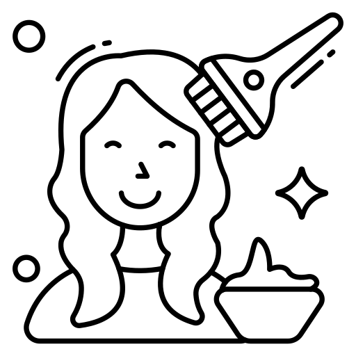 Haarfärbung Icon